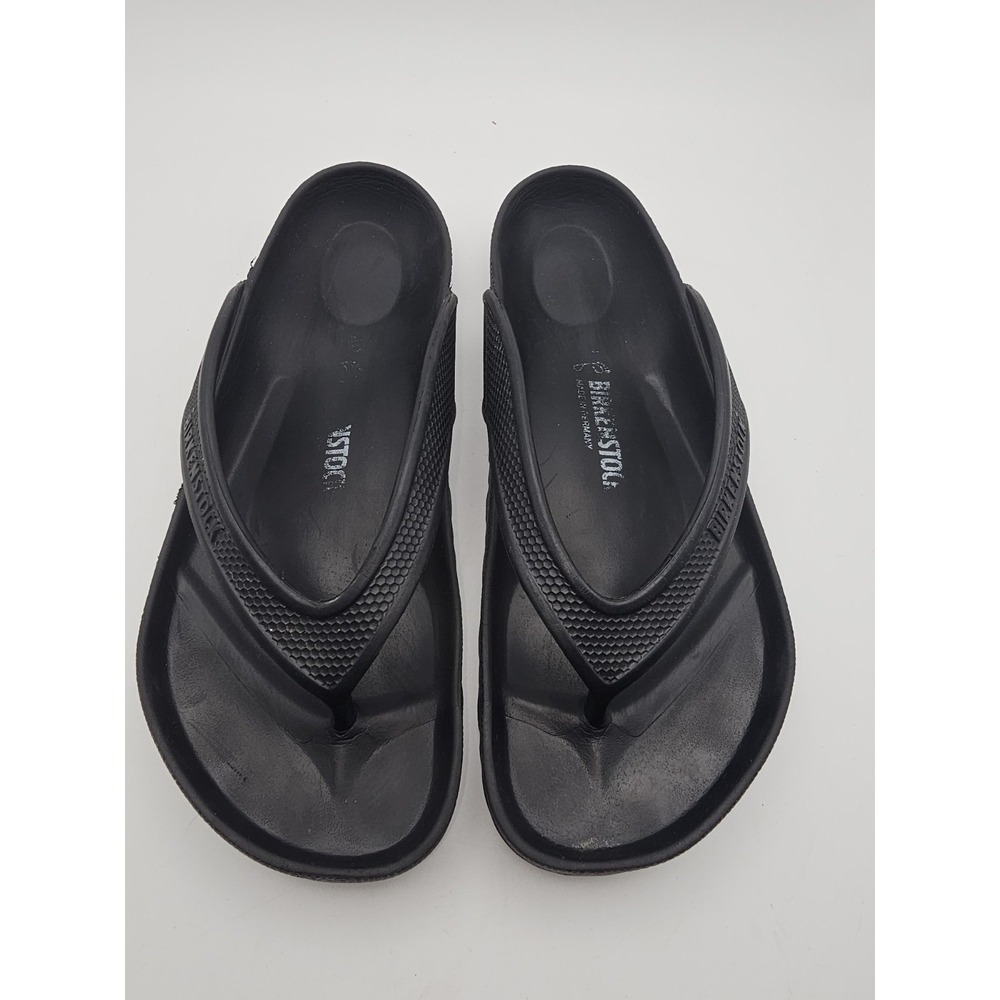 Birkenstock Honolulu Eva Slip On Thong Strap Sandals Black Women's 9/Men's 7